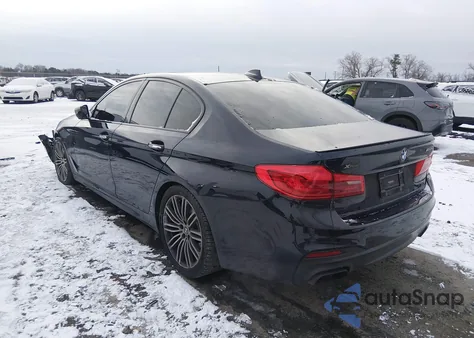 2018 BMW M550I xDrive from USA, damaged, VIN WBAJB9C56JB286580